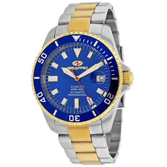 Seapro, Scuba 200 Automatic Blue Dial Men's Watch