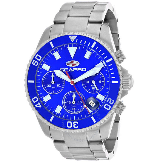 Seapro, Scuba 200 Chrono Blue Dial Men's Watch