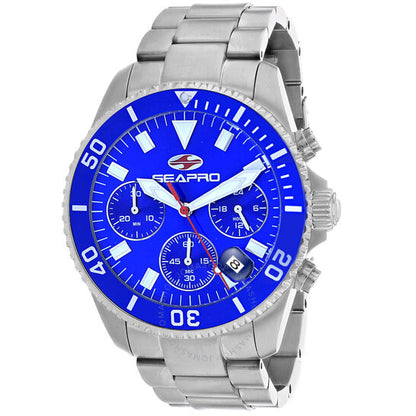 Seapro, Scuba 200 Chrono Blue Dial Men's Watch