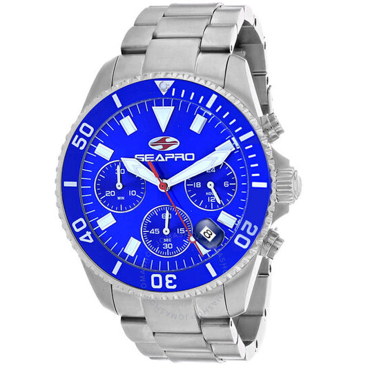 Seapro, Scuba 200 Chrono Blue Dial Men's Watch