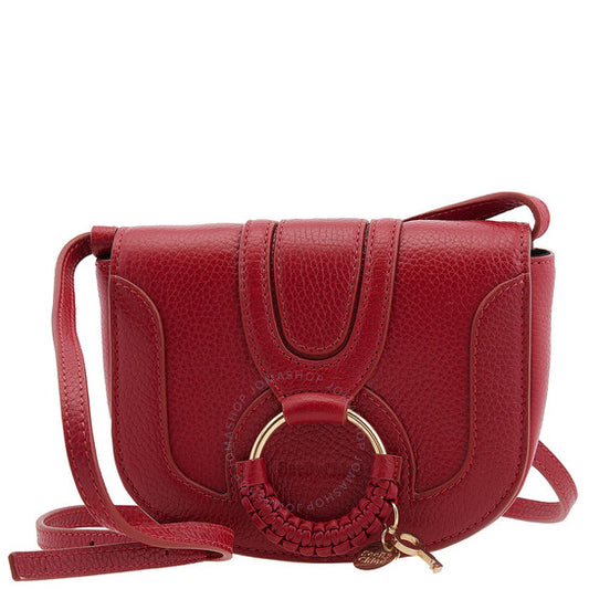 See By Chloe, Dreamy Red Hana Leather Shoulder Bag