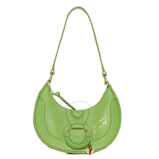 See By Chloe, Hana Half-Moon Leather Shoulder Bag