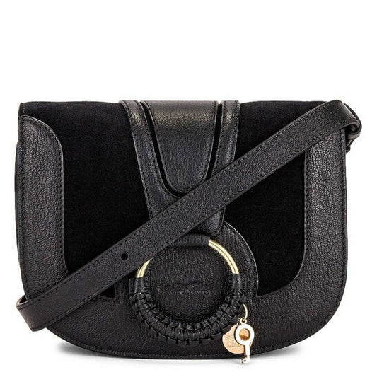 See By Chloe, Hana Leather and Suede Shoulder Bag
