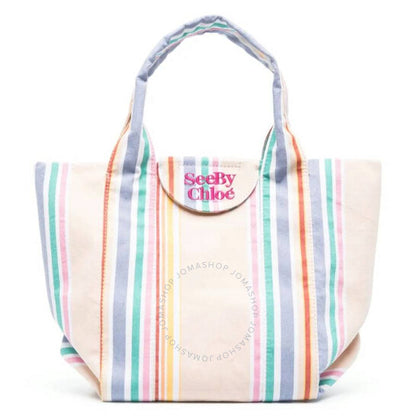 See By Chloe, Laetizia Striped Tote Bag