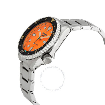 Seiko, 5 Automatic Orange Dial Men's Watch