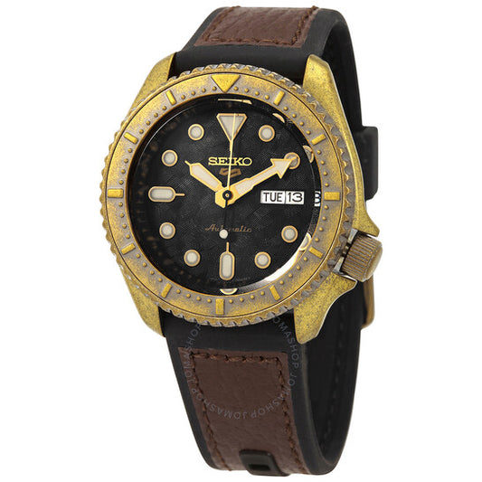 Seiko, 5 Sports Automatic Black Dial Men's Watch