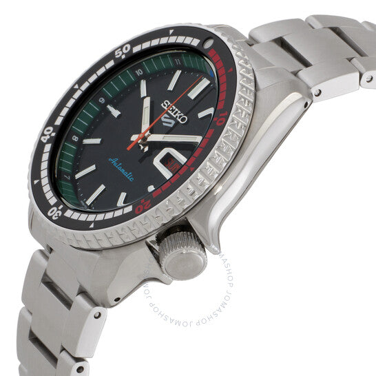 Seiko, 5 Sports Automatic Black Dial Men's Watch