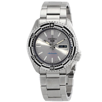 Seiko, 5 Sports Automatic Silver Dial Men's Watch