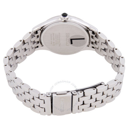 ساعة سيكو الكلاسيكية للسيدات، كوارتز، مينا خضراء