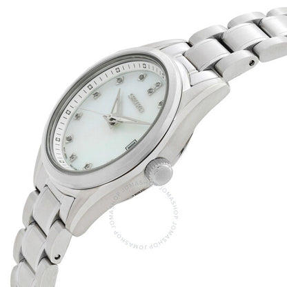Seiko, Diamond Quartz Mother of Pearl Dial Ladies Watch