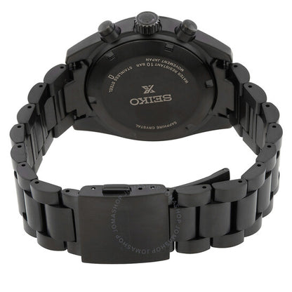 ساعة سيكو بروسبكس كرونوغراف للرجال بمينا أسود