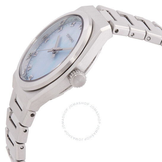 Seiko, Quartz Blue Mother of Pearl Dial Ladies Watch