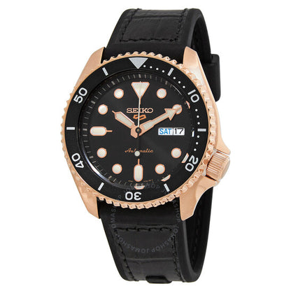 Seiko, 5 sports Automatic Black Dial Men's Watch