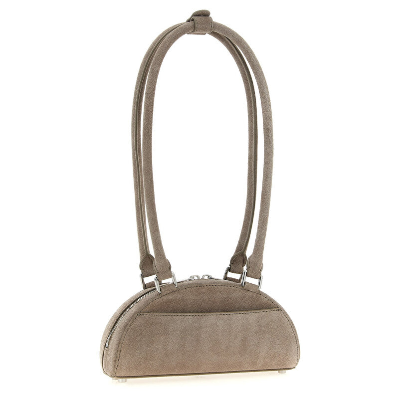 Self-Portrait Suede Mini With Charm Shoulder Bag