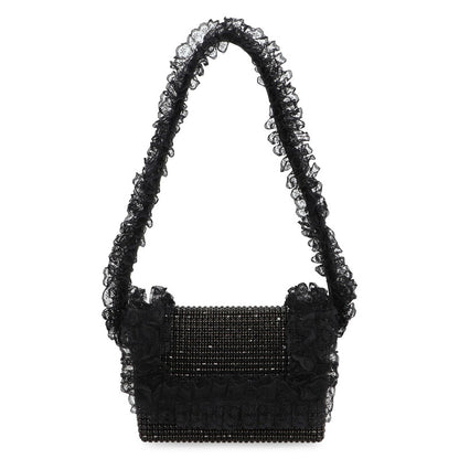 Self-Portrait X Christopher Kane - Shoulder Bag With Rhinestones