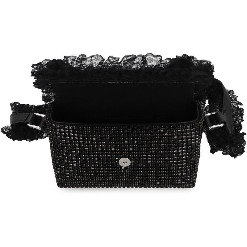 Self-Portrait X Christopher Kane - Shoulder Bag With Rhinestones