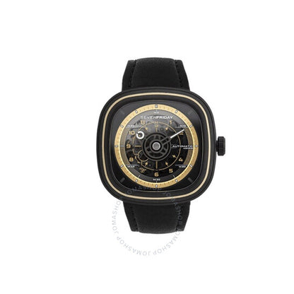 Sevenfriday, T Series Automatic Black Dial Men's Watch