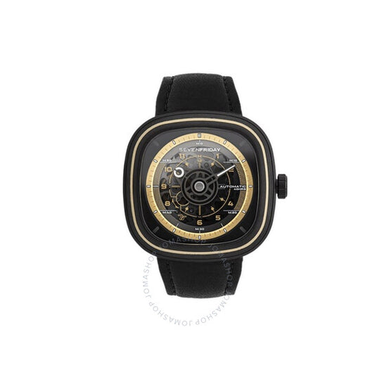 Sevenfriday, T Series Automatic Black Dial Men's Watch