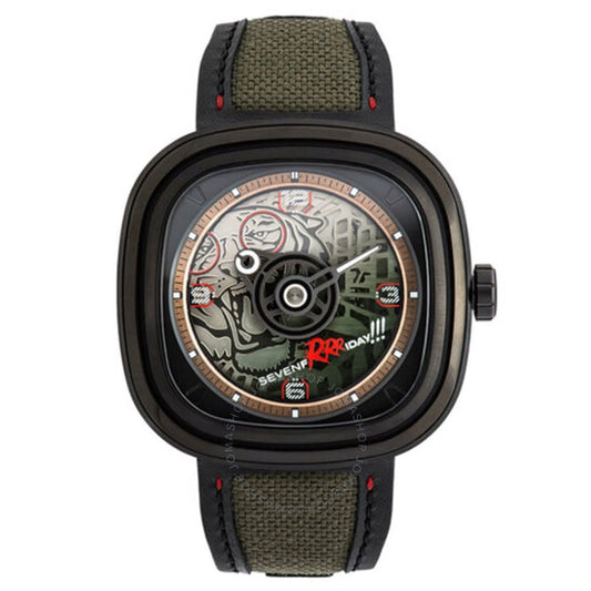Sevenfriday, T Series Automatic Green Dial Men's Watch