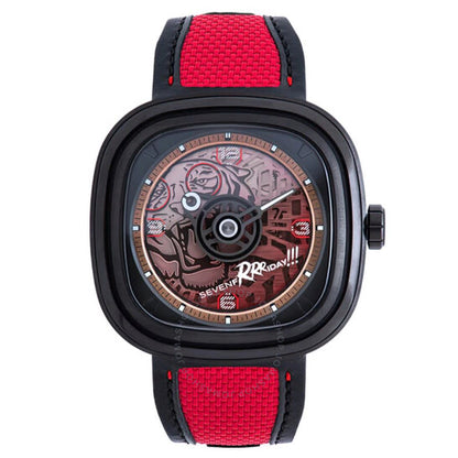 Sevenfriday, T Series Automatic Red Dial Men's Watch
