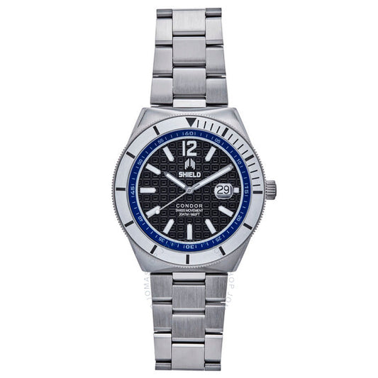 Shield, Condor Black Dial Men's Watch