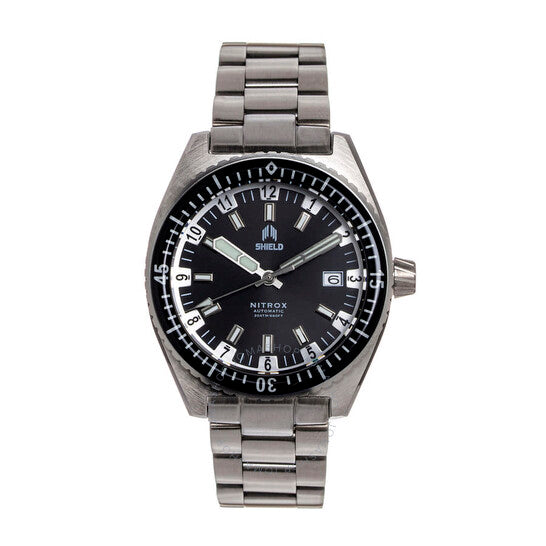 Shield, Nitrox Automatic Black Dial Men's Watch