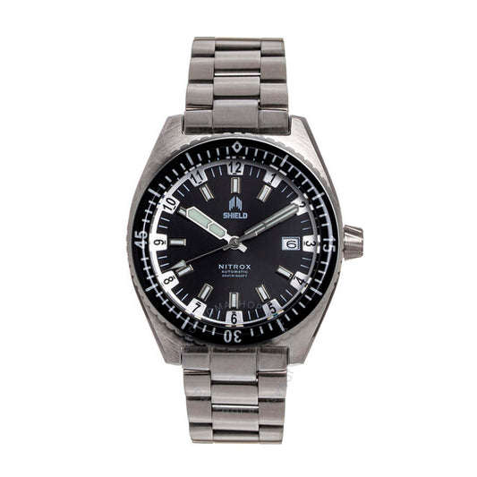 Shield, Nitrox Automatic Black Dial Men's Watch