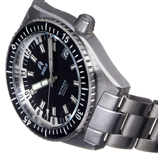 Shield, Nitrox Automatic Black Dial Men's Watch