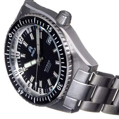 Shield, Nitrox Automatic Black Dial Men's Watch