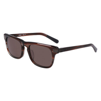 Brown Rectangular Men's Sunglasses
