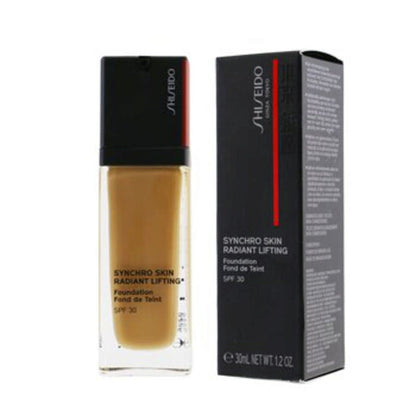 Shiseido, Ladies Synchro Skin Radiant Lifting Foundation SPF 30 1.2 oz # 410 Sunstone Makeup