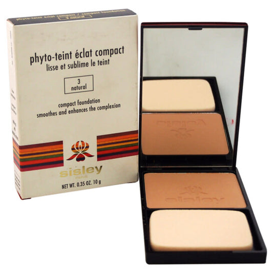 Sisley, Ladies Phyto Teint Eclat Compac # 3 Natural 0.1 oz Foundation Makeup