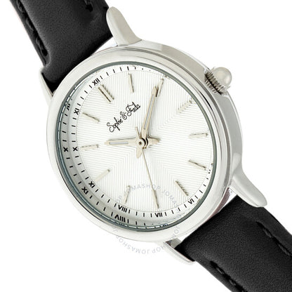 ساعة صوفي وفريدا، برلين كوارتز بمينا فضية للسيدات