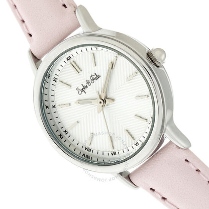 ساعة صوفي وفريدا، برلين كوارتز بمينا فضية للسيدات