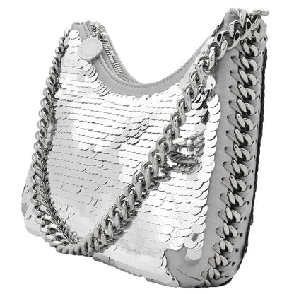 ستيلا مكارتني، حقيبة كتف صغيرة بسحاب فالابيلا