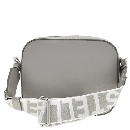 Stella McCartney, Grey Logo Camera Crossbody Bag