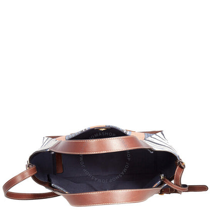 Stella McCartney, Logo Lettering Stripe Pattern Tote Bag