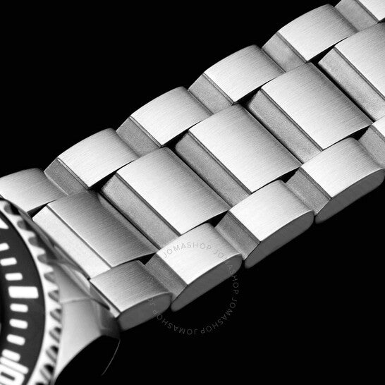 ساعة ستوهرلينغ أوريجينال، أكواديفر أوتوماتيكية للرجال بمينا أسود