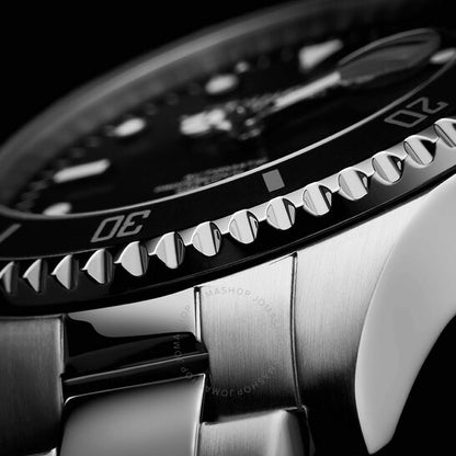 Stuhrling Original, Aquadiver Automatic Black Dial Men's Watch