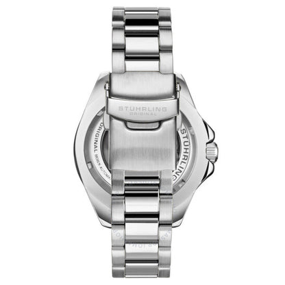 Stuhrling Original, Aquadiver Automatic Black Dial Men's Watch