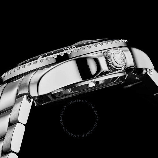 Stuhrling Original, Aquadiver Automatic Black Dial Men's Watch