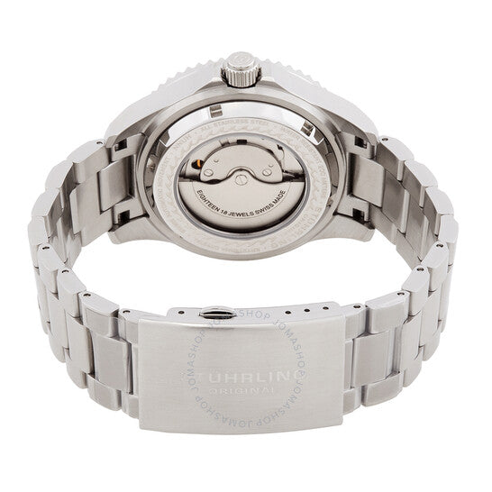 ساعة ستوهرلينغ أوريجينال، أكوادايفر أوتوماتيكية للرجال بمينا أزرق