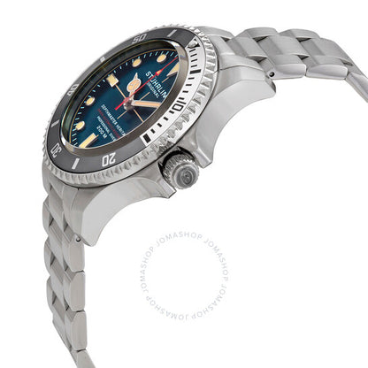 ساعة ستوهرلينغ أوريجينال، أكوادايفر أوتوماتيكية للرجال بمينا أزرق