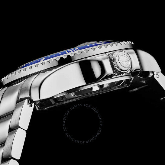 Stuhrling Original, Aquadiver Automatic Blue Dial Men's Watch