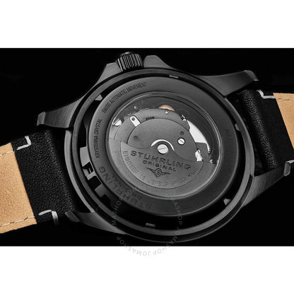 Stuhrling Original, Aquadiver Automatic Green Dial Men's Watch