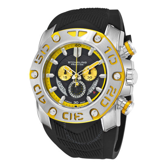 ساعة ستورلينج أوريجينال، أكوادايفر للرجال بمينا سوداء