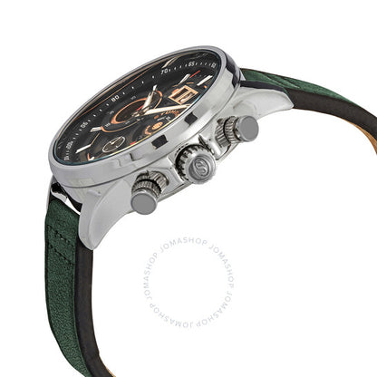 Stuhrling Original, Aviator Black Dial Men's Watch