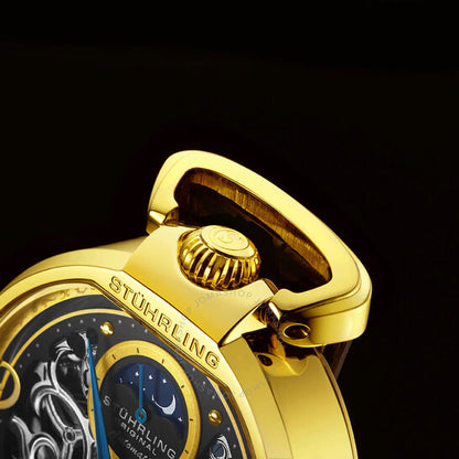 Stuhrling Original, Legacy Automatic Black Dial Men's Watch