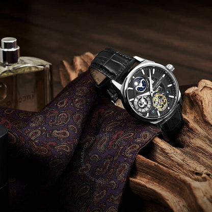 Stuhrling Original, Legacy Automatic Black Dial Men's Watch