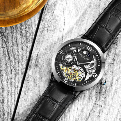 Stuhrling Original, Legacy Automatic Black Dial Men's Watch